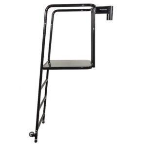 International Volleyball Official Stand with Wheels (DE73)