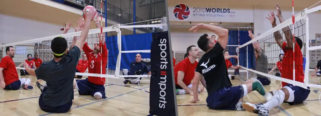 Sitting Volleyball Volleyball Players