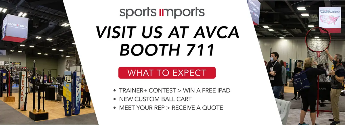 Sports Imports is excited to be a part of the 2022 AVCA Convention